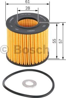 BOSCH F 026 407 092 - Маслен филтър vvparts.bg