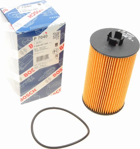 BOSCH F 026 407 040 - Маслен филтър vvparts.bg