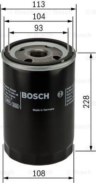 BOSCH F 026 407 048 - Маслен филтър vvparts.bg