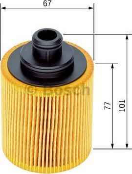 BOSCH F 026 407 067 - Маслен филтър vvparts.bg