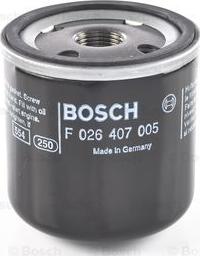 BOSCH F 026 407 005 - Маслен филтър vvparts.bg