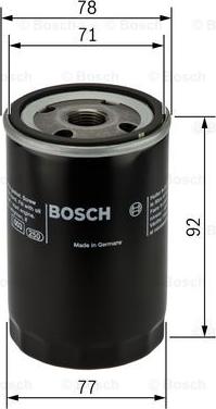 BOSCH F 026 407 017 - Маслен филтър vvparts.bg