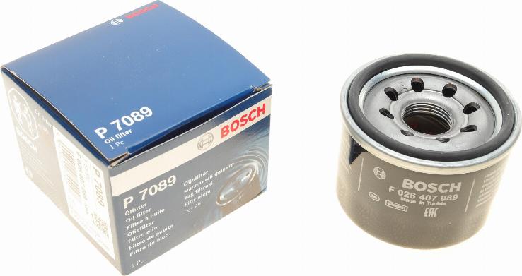 BOSCH F 026 407 089 - Маслен филтър vvparts.bg