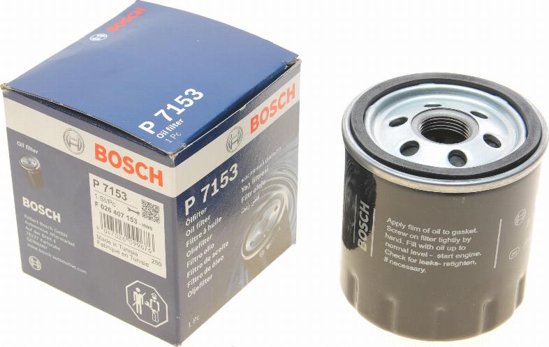 BOSCH F 026 407 153 - Маслен филтър vvparts.bg