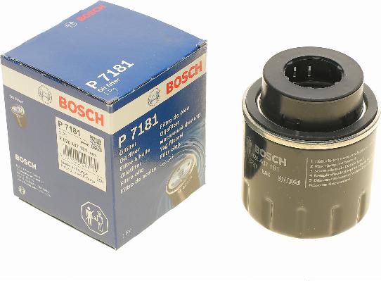 BOSCH F 026 407 181 - Маслен филтър vvparts.bg