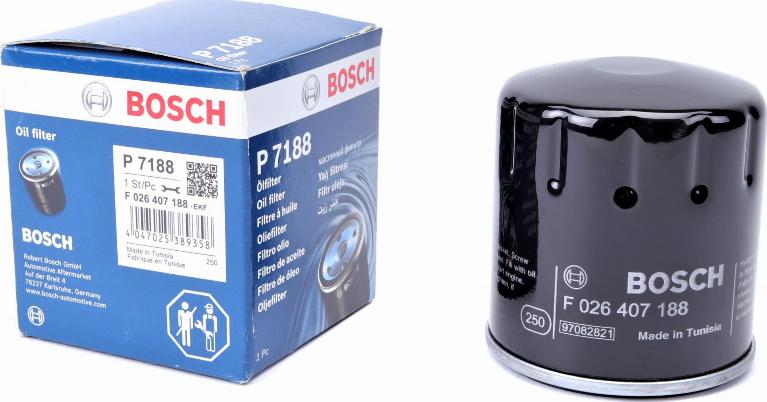 BOSCH F 026 407 188 - Маслен филтър vvparts.bg