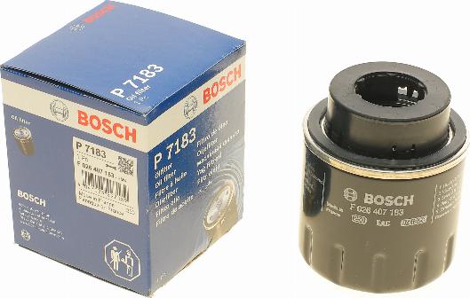 BOSCH F 026 407 183 - Маслен филтър vvparts.bg