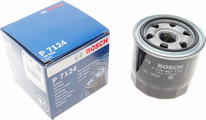 BOSCH F 026 407 124 - Маслен филтър vvparts.bg