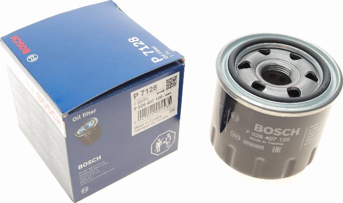 BOSCH F 026 407 128 - Маслен филтър vvparts.bg