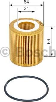 BOSCH F 026 407 177 - Маслен филтър vvparts.bg