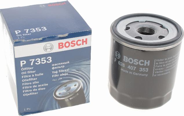 BOSCH F 026 407 353 - Маслен филтър vvparts.bg