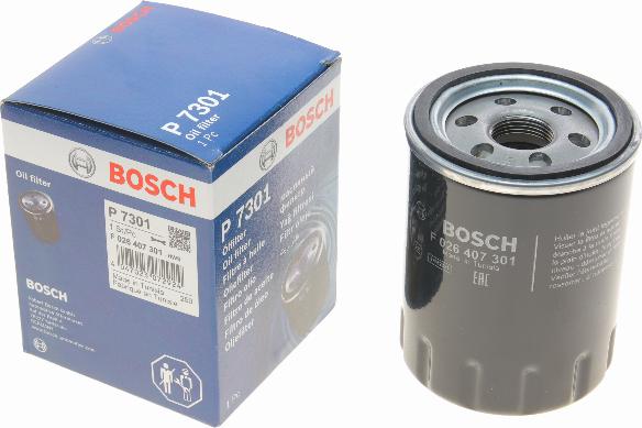 BOSCH F 026 407 301 - Маслен филтър vvparts.bg