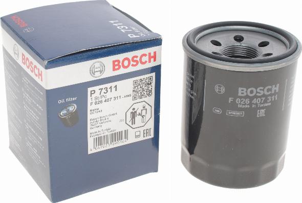 BOSCH F 026 407 311 - Маслен филтър vvparts.bg