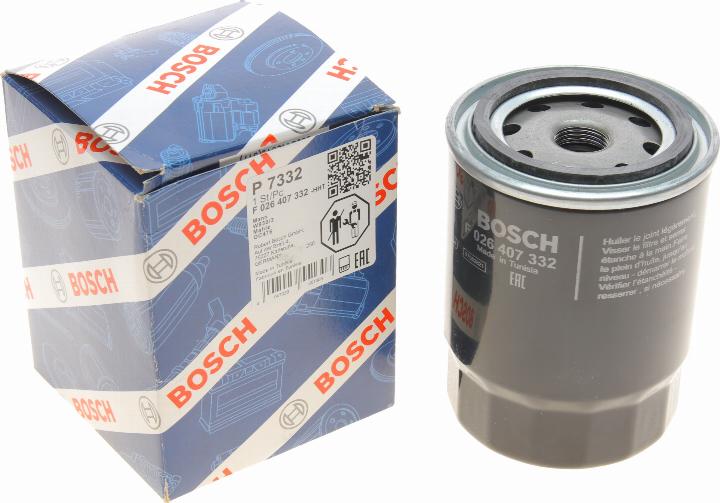 BOSCH F 026 407 332 - Маслен филтър vvparts.bg