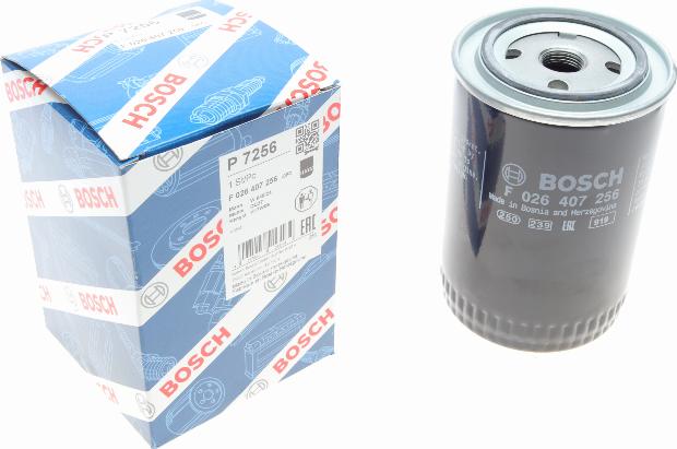 BOSCH F 026 407 256 - Маслен филтър vvparts.bg