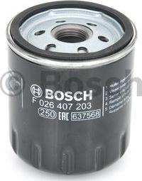 BOSCH F 026 407 203 - Маслен филтър vvparts.bg