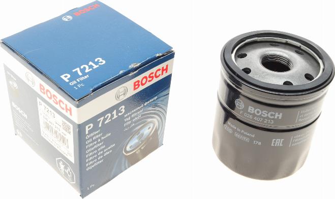 BOSCH F 026 407 213 - Маслен филтър vvparts.bg