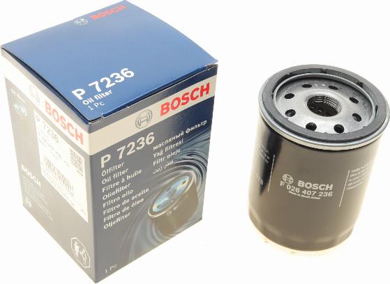 BOSCH F 026 407 236 - Маслен филтър vvparts.bg