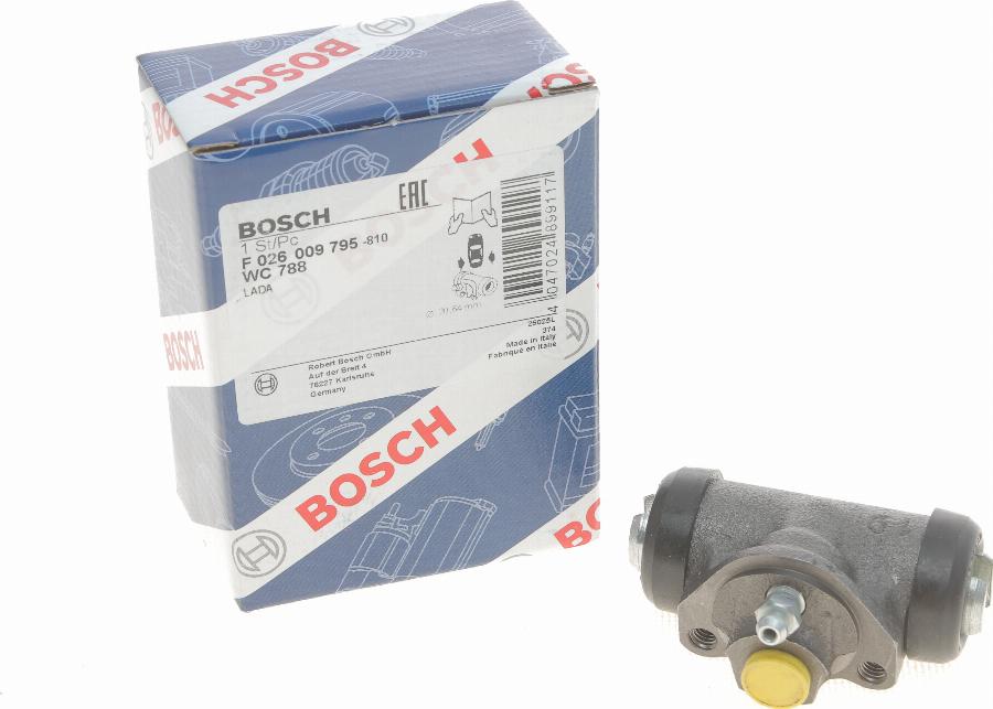 BOSCH F 026 009 795 - Спирачно цилиндърче на колелото vvparts.bg