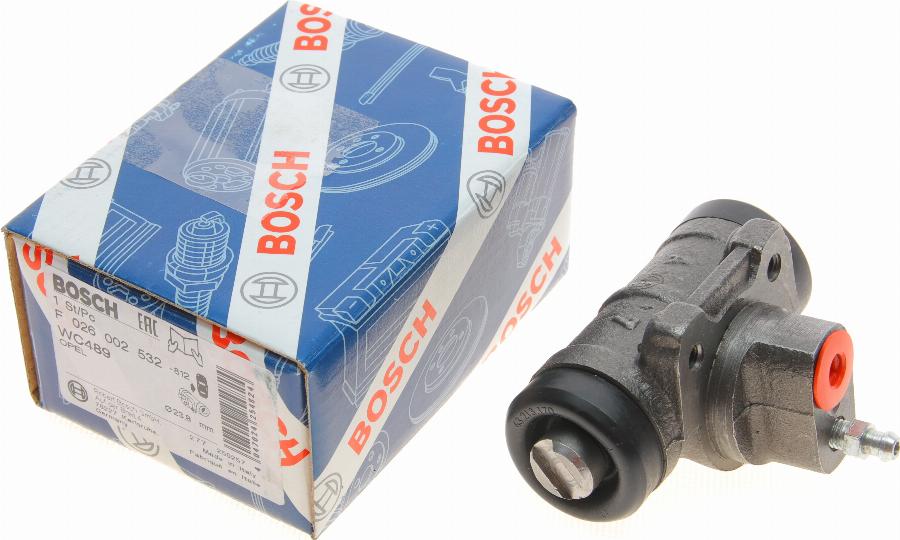 BOSCH F 026 002 532 - Спирачно цилиндърче на колелото vvparts.bg