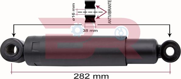 BOTTO RICAMBI BRCA5775 - Амортисьор vvparts.bg