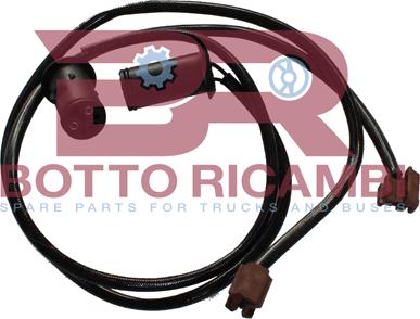 BOTTO RICAMBI BRFR8825 - Предупредителен контактен сензор, износване на накладките vvparts.bg