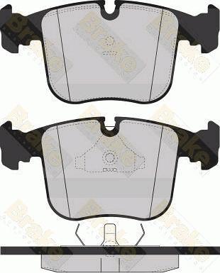 Textar 21284 193 0 5 - Комплект спирачно феродо, дискови спирачки vvparts.bg