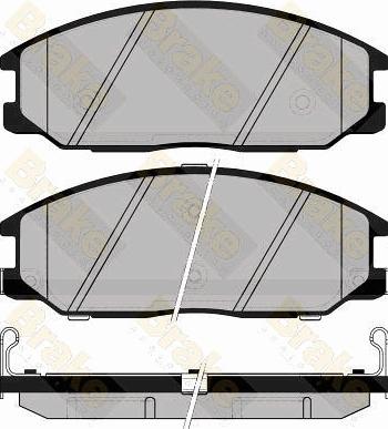 Remsa BPM0651.30 - Комплект спирачно феродо, дискови спирачки vvparts.bg