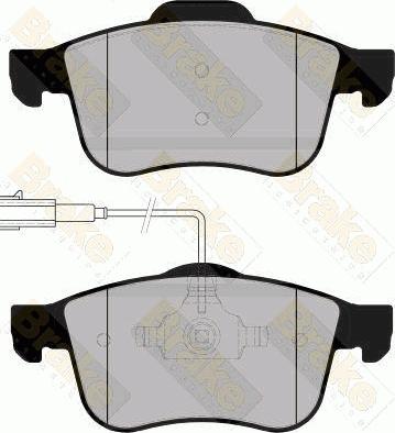 Spidan 32994 - Комплект спирачно феродо, дискови спирачки vvparts.bg