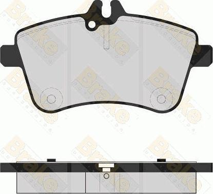 RIDEX 402B1427 - Комплект спирачно феродо, дискови спирачки vvparts.bg