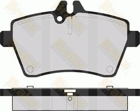 HELLA 530032779 - Комплект спирачно феродо, дискови спирачки vvparts.bg