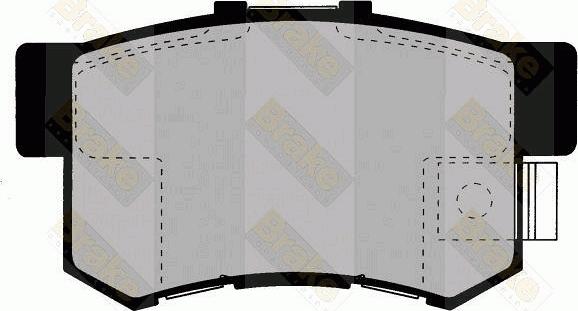 Febi Bilstein 222341 - Комплект спирачно феродо, дискови спирачки vvparts.bg