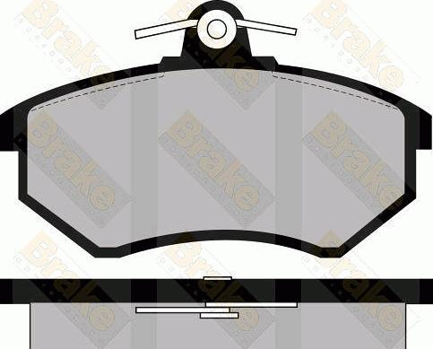 FORMA 417 - Комплект спирачно феродо, дискови спирачки vvparts.bg