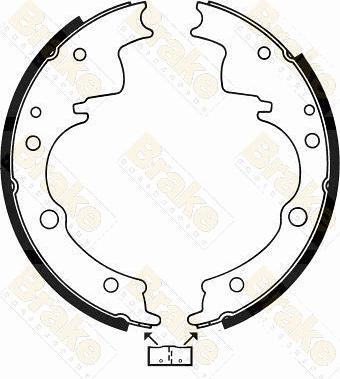 Brake Engineering SH1148 - Комплект спирачна челюст vvparts.bg