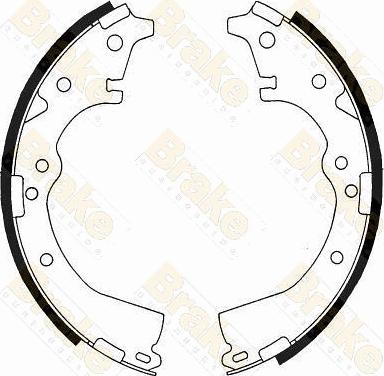 Brake Engineering SH1184 - Комплект спирачна челюст vvparts.bg