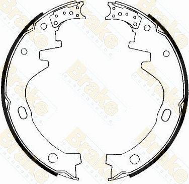 Brake Engineering SH1259 - Комплект спирачна челюст vvparts.bg