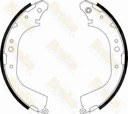 Brake Engineering SH2522 - Комплект спирачна челюст vvparts.bg