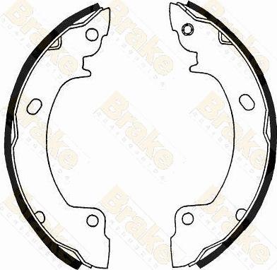 Brake Engineering SH2317 - Комплект спирачна челюст vvparts.bg