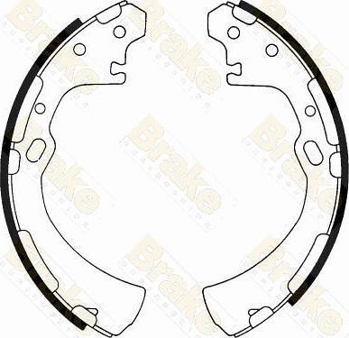 Brake Engineering SH2334 - Комплект спирачна челюст vvparts.bg