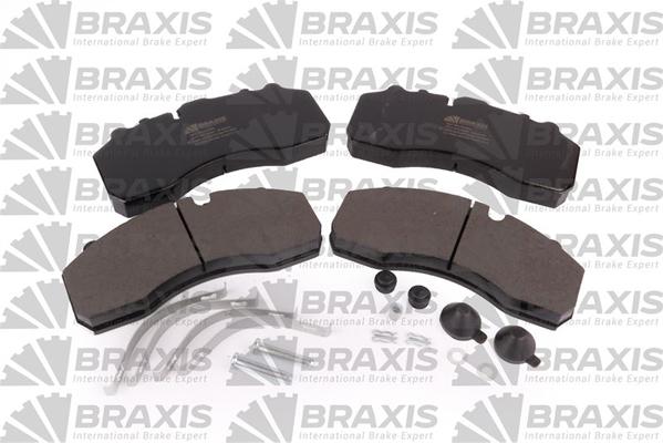 Braxis AB5002 - Комплект спирачно феродо, дискови спирачки vvparts.bg