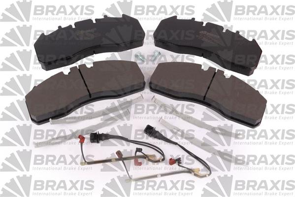 Braxis AB5013 - Комплект спирачно феродо, дискови спирачки vvparts.bg