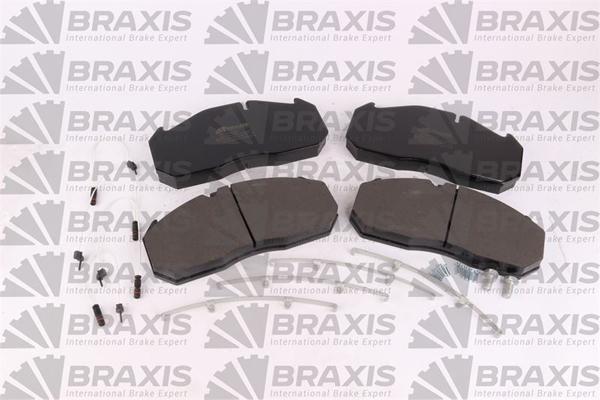Braxis AB5026 - Комплект спирачно феродо, дискови спирачки vvparts.bg