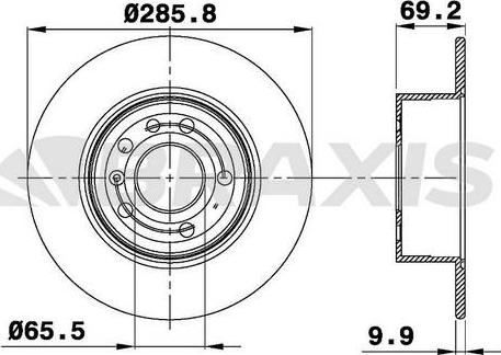 Textar 92075703 - Спирачен диск vvparts.bg