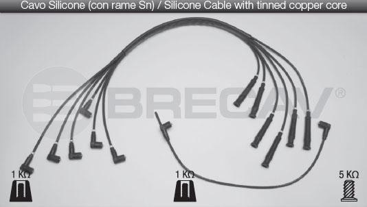 Brecav 04.504 - Комплект запалителеи кабели vvparts.bg