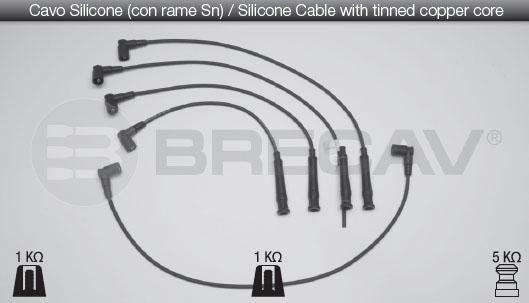 Brecav 04.508 - Комплект запалителеи кабели vvparts.bg