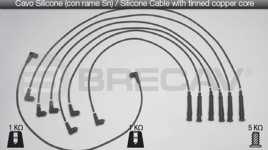 Brecav 04.510 - Комплект запалителеи кабели vvparts.bg
