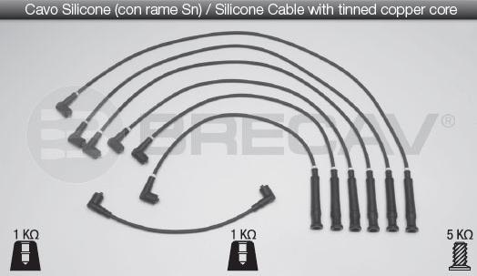 Brecav 04.512 - Комплект запалителеи кабели vvparts.bg