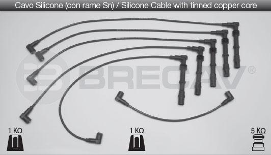 Brecav 02.509 - Комплект запалителеи кабели vvparts.bg
