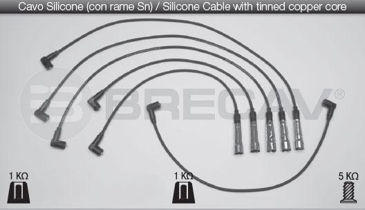 Brecav 02.511 - Комплект запалителеи кабели vvparts.bg