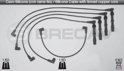 Brecav 14.515 - Комплект запалителеи кабели vvparts.bg